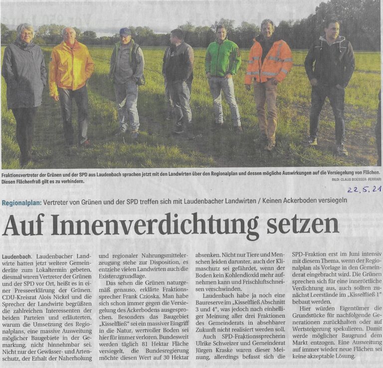 Auf Innenverdichtung setzen